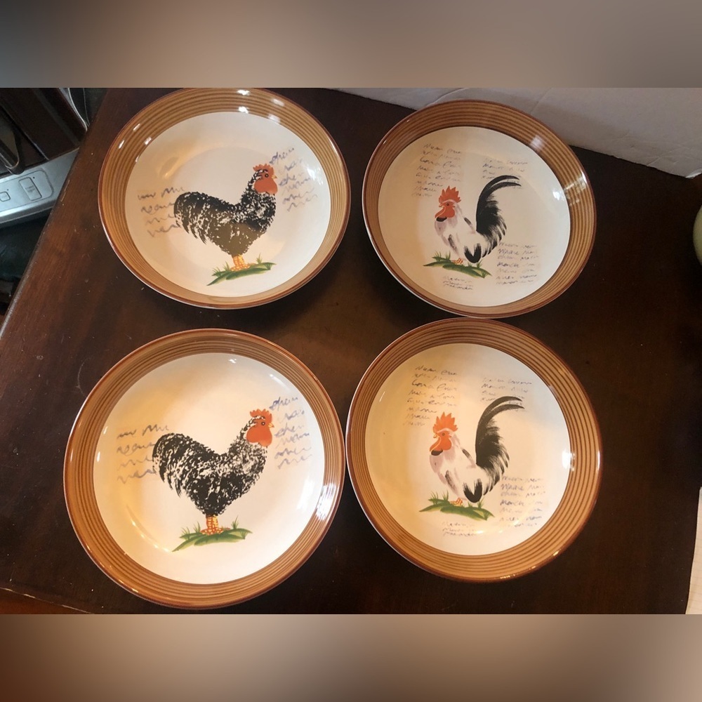 Rooster Bowls. 4